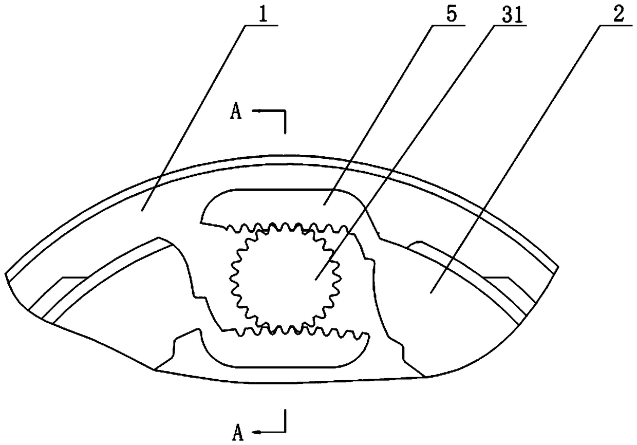 A self-adjusting human-driven drum brake