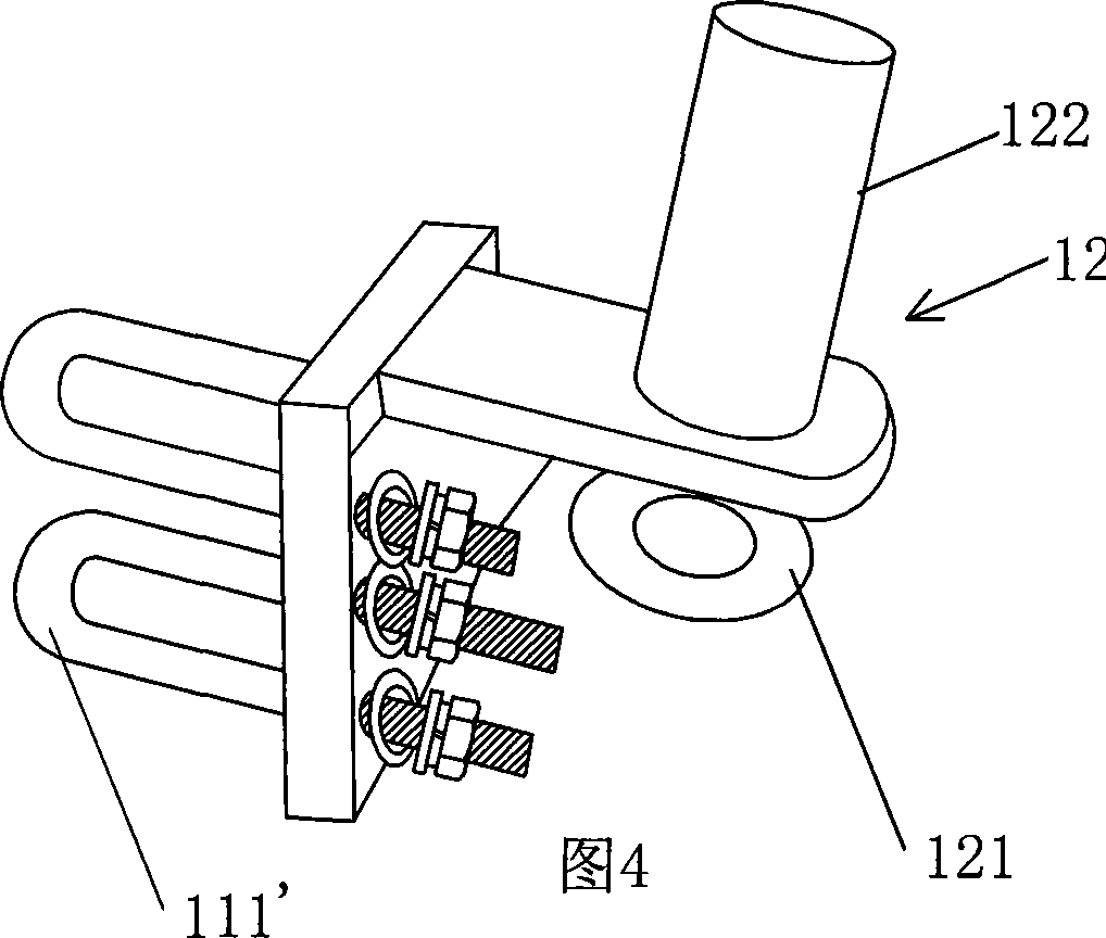 Electric power pole tower cable type anti-drop system