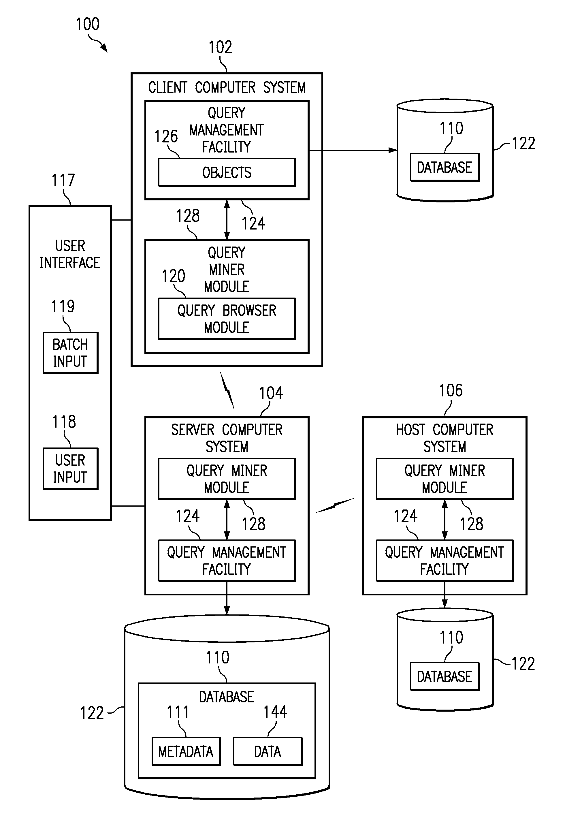 Systems and computer program products to browse database query information