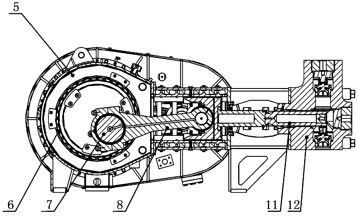 High-power five-cylinder plunger pump