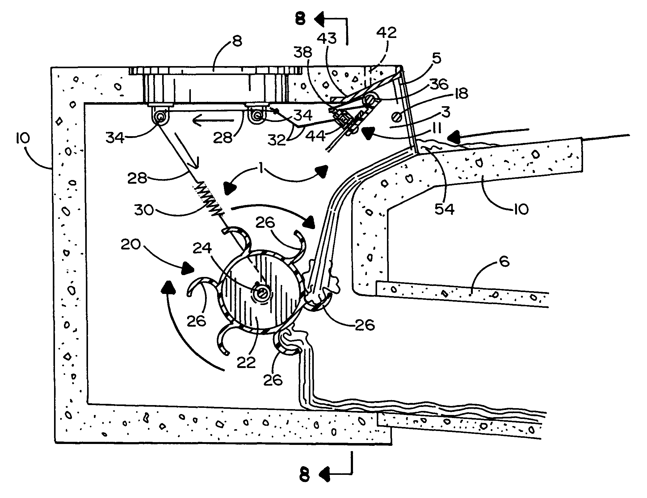 Pivotal gate for a catch basin of a storm drain system