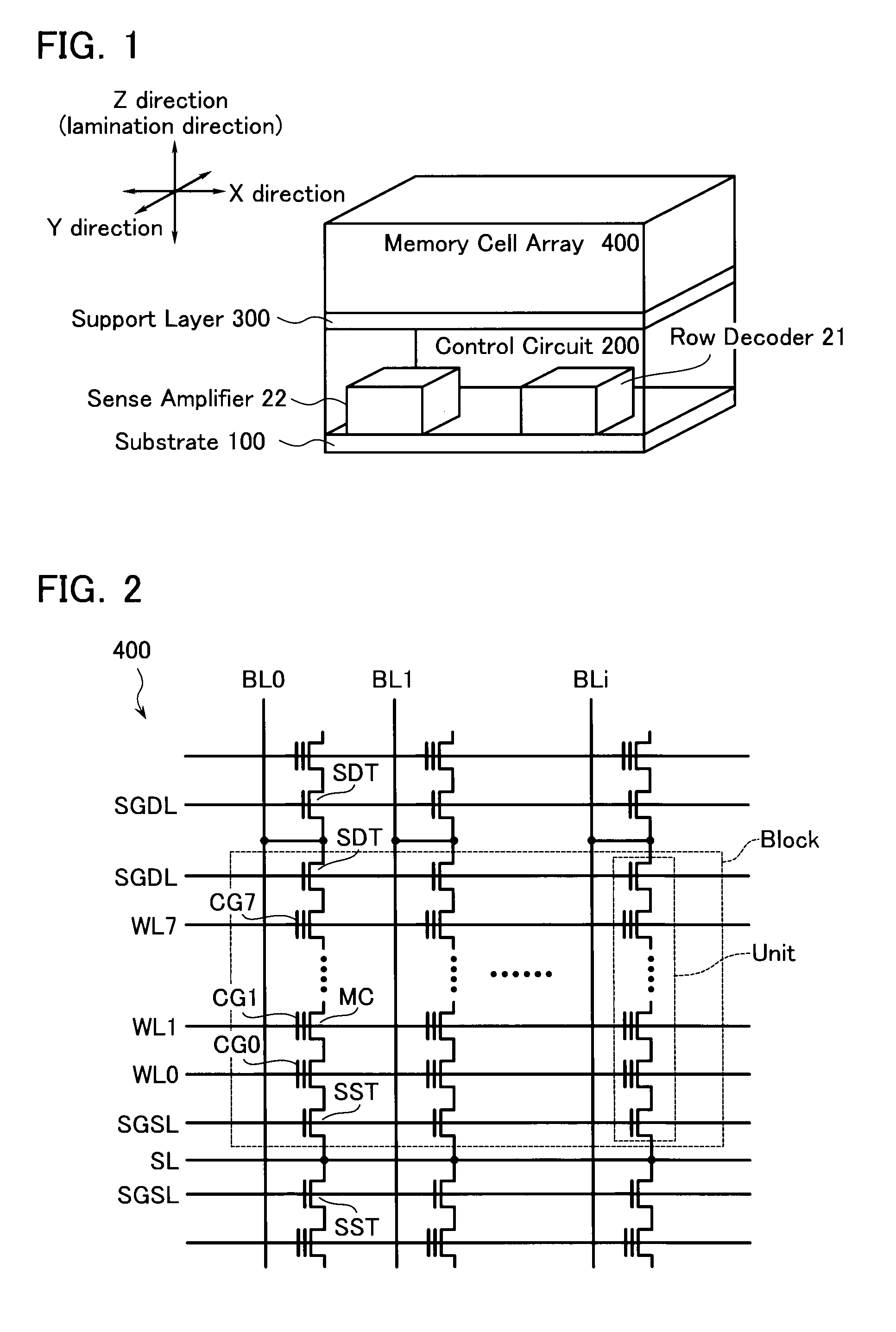 Non-volatile semiconductor storage device