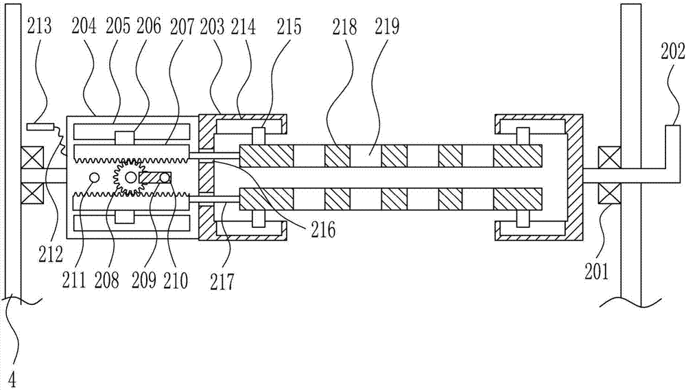 Fast end trimming device for hardware stainless steel tube