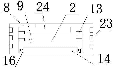 Intelligent vertical vacuum packing device with disinfection function