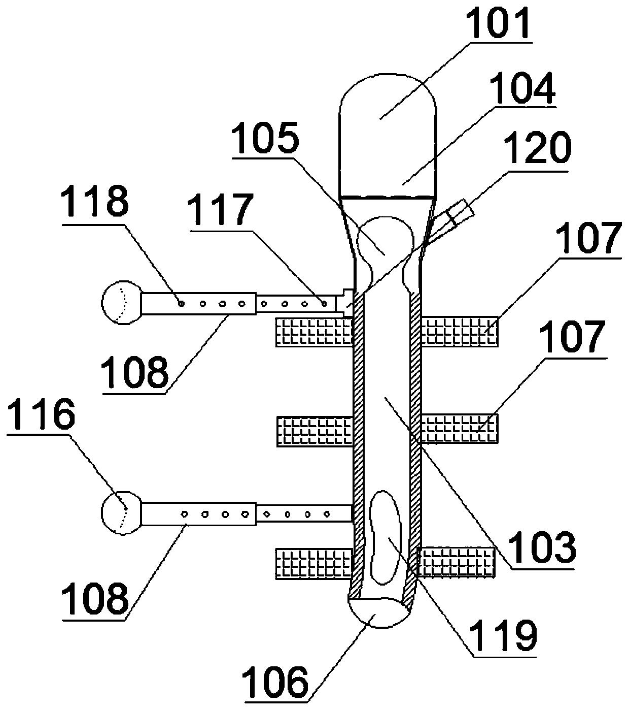 Medical adjustable restraining band