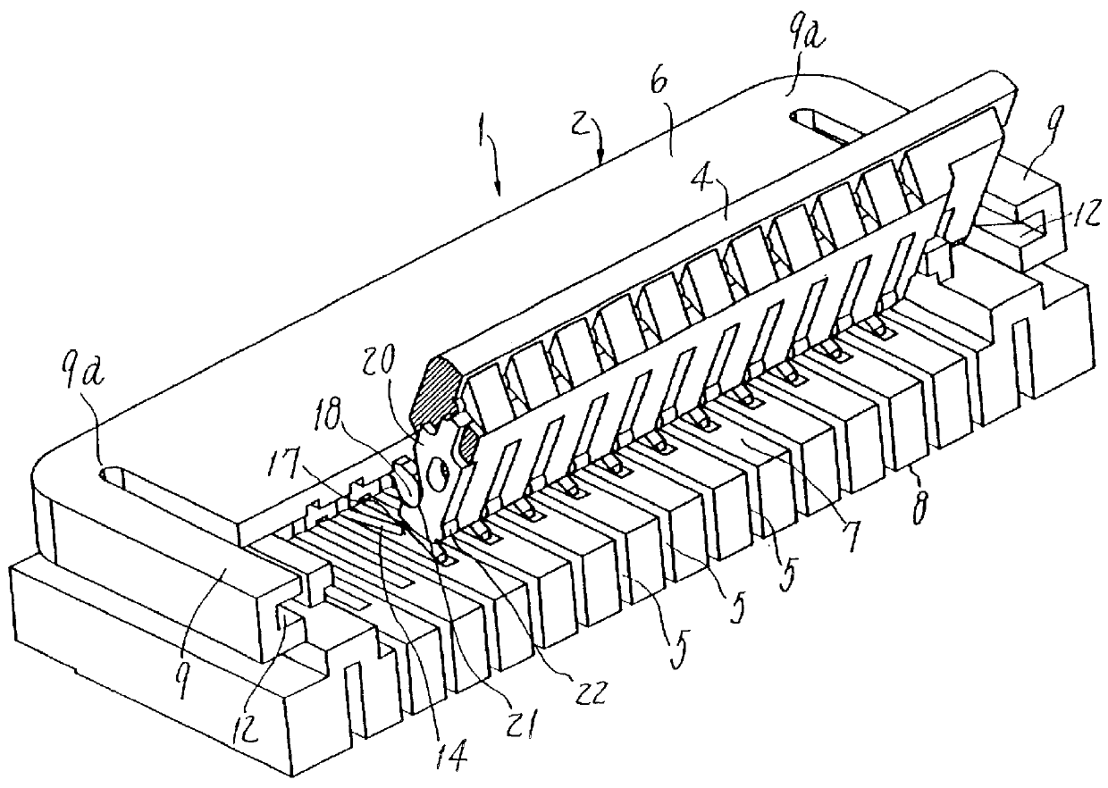 Connector for printed circuit boards