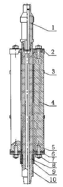 Casing tool capable of being pressed and circulated