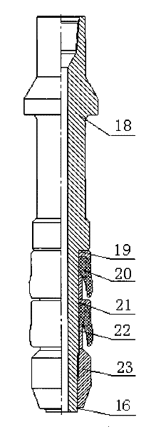 Casing tool capable of being pressed and circulated