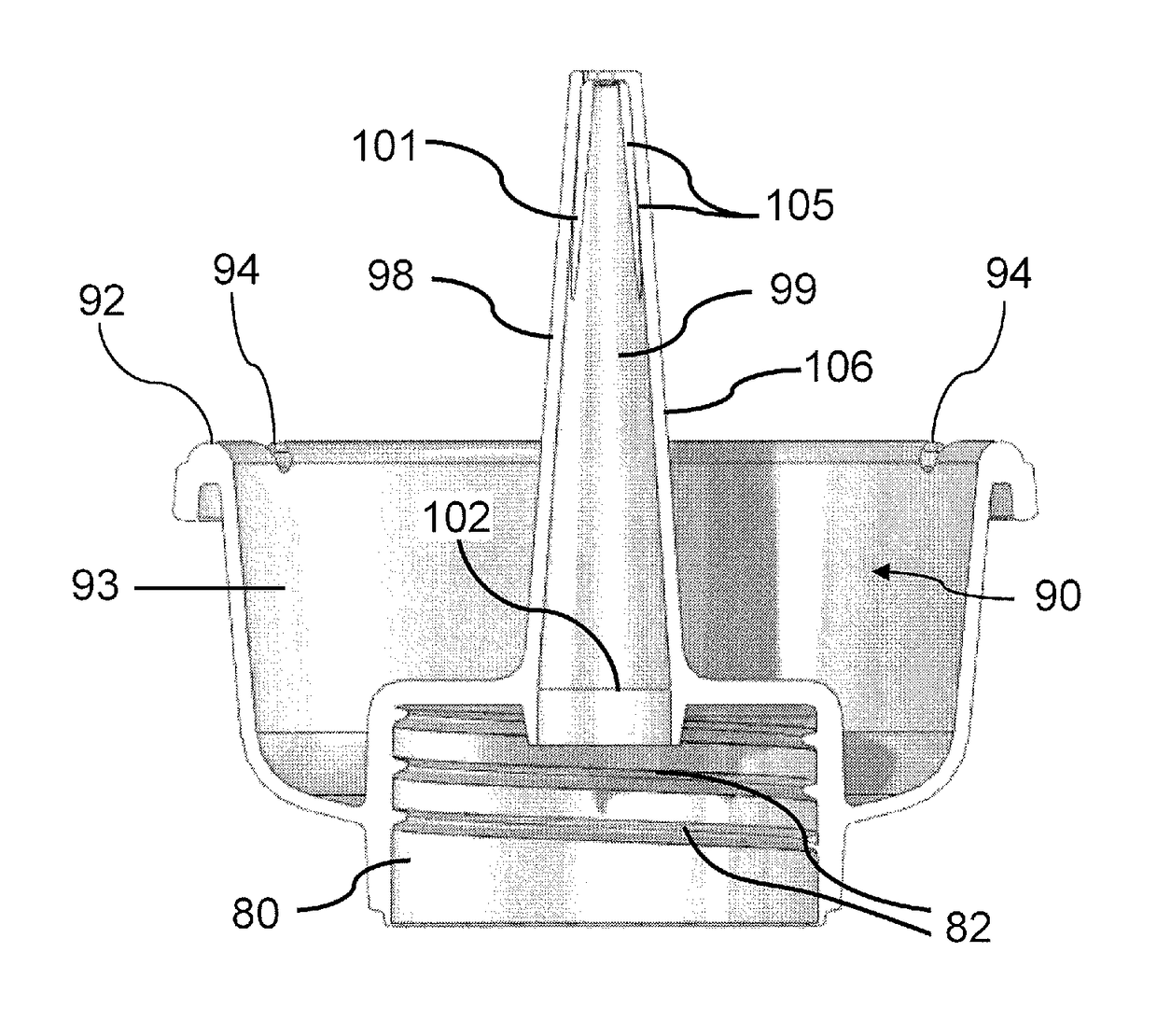 Device and method for abscess irrigation