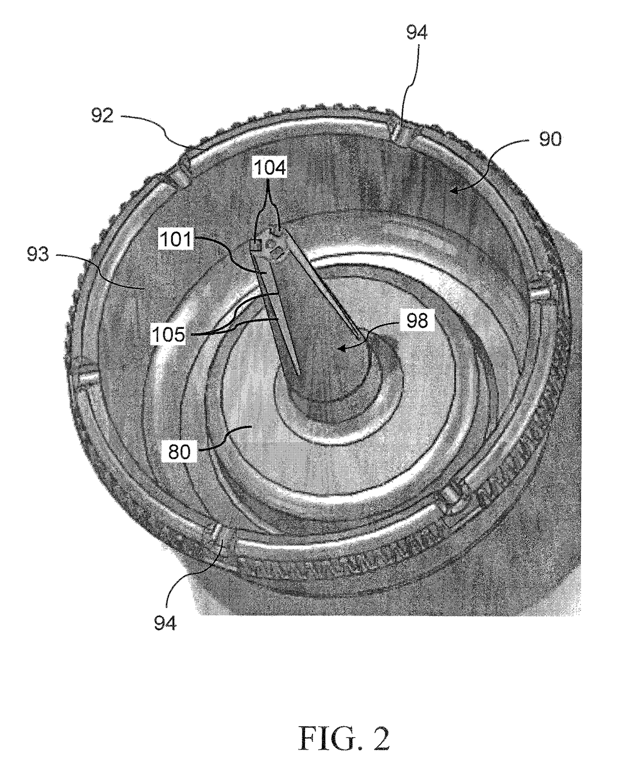 Device and method for abscess irrigation