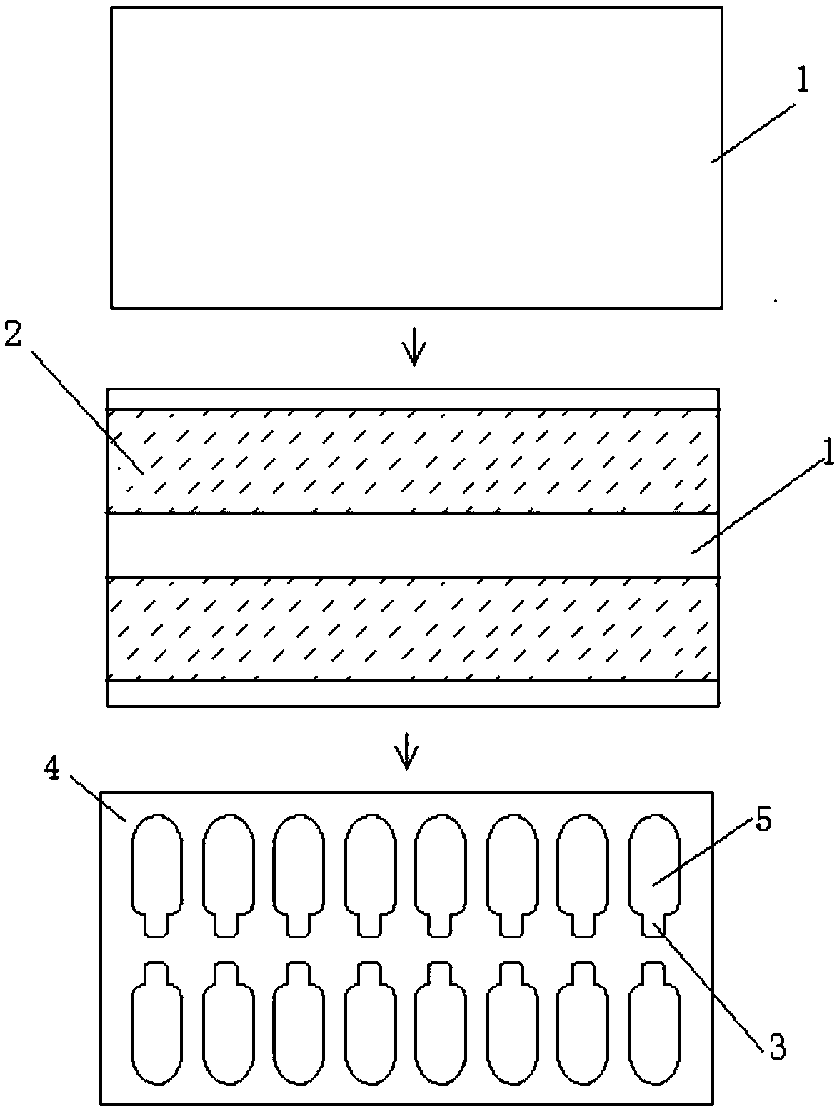 Preparation method of nail decorative piece