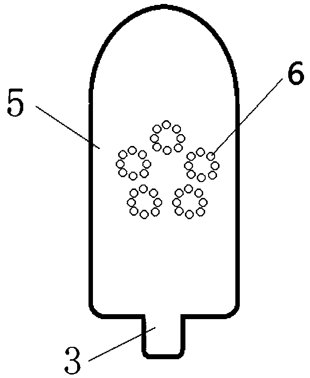 Preparation method of nail decorative piece