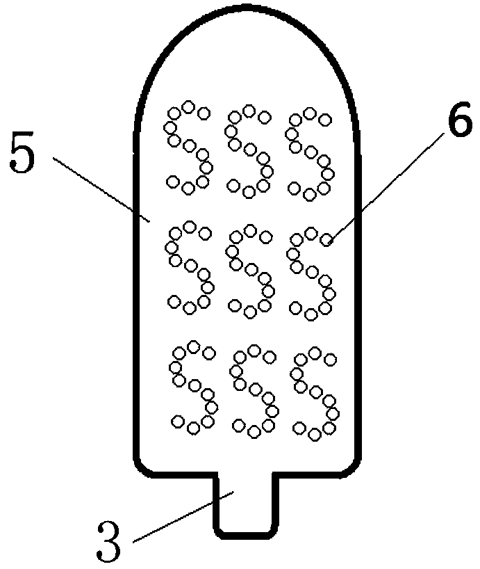 Preparation method of nail decorative piece