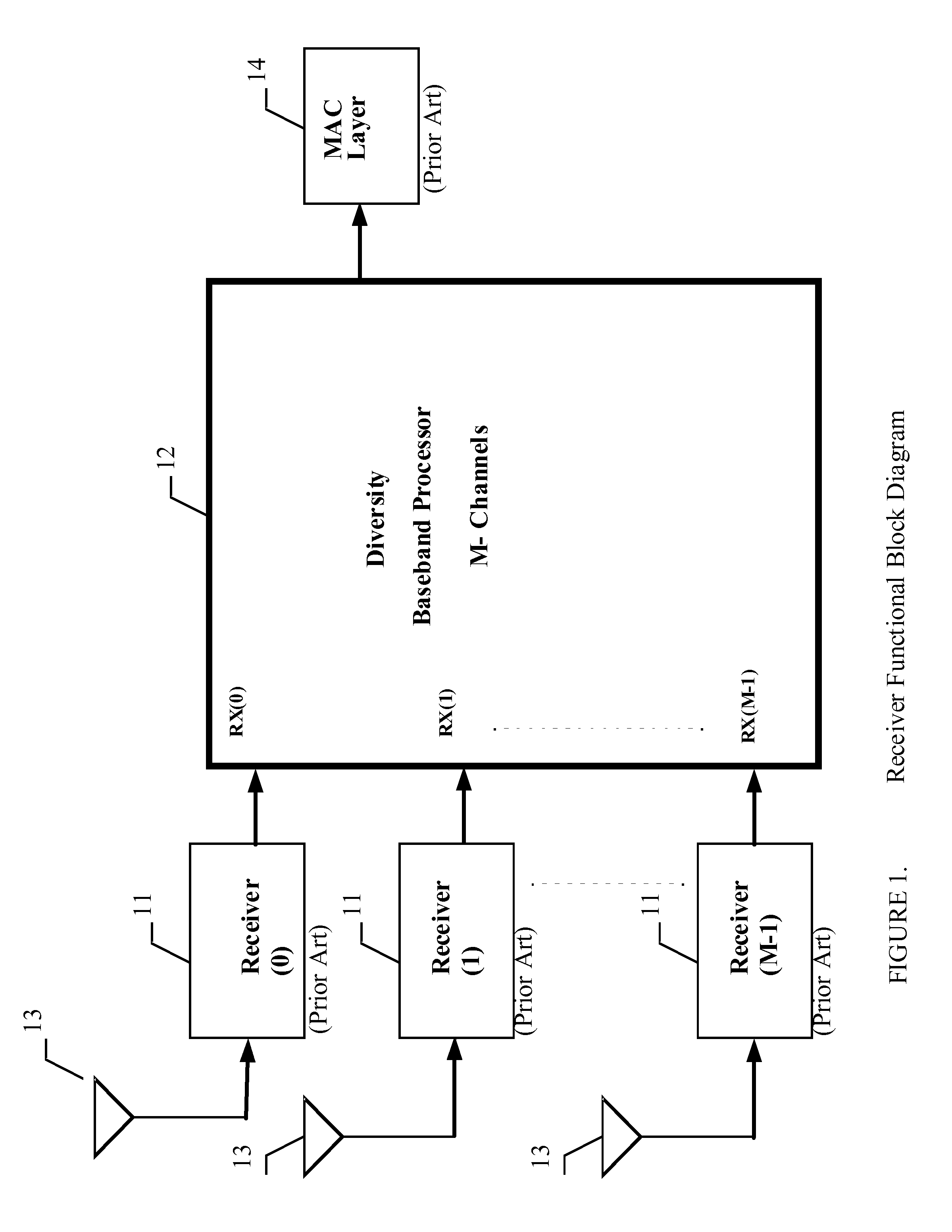 MIMO wireless system with diversity processing