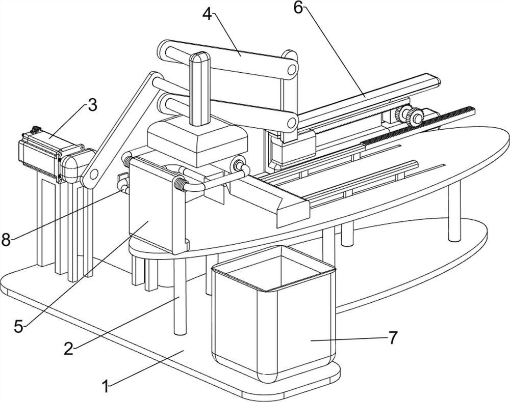 Trademark rubbing equipment for shoe boxes