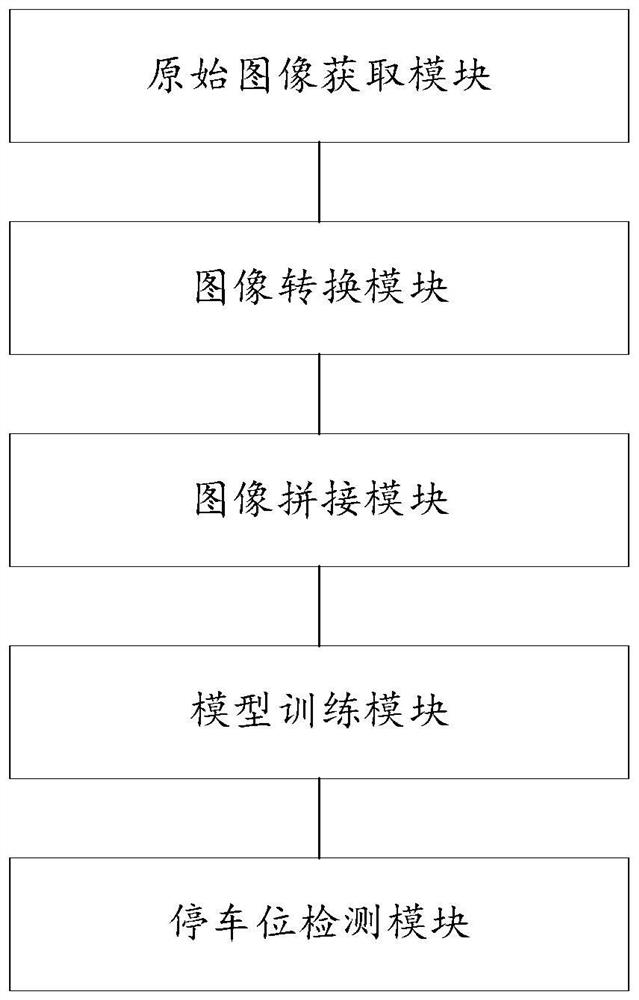 Vehicle end real-time parking space detection method and device