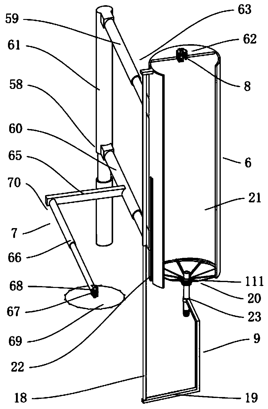 Banana damage-free shearing upward comb falling elasticity recovery type eccentric grading integral vehicle