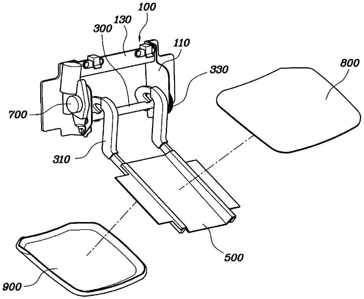 footrest device