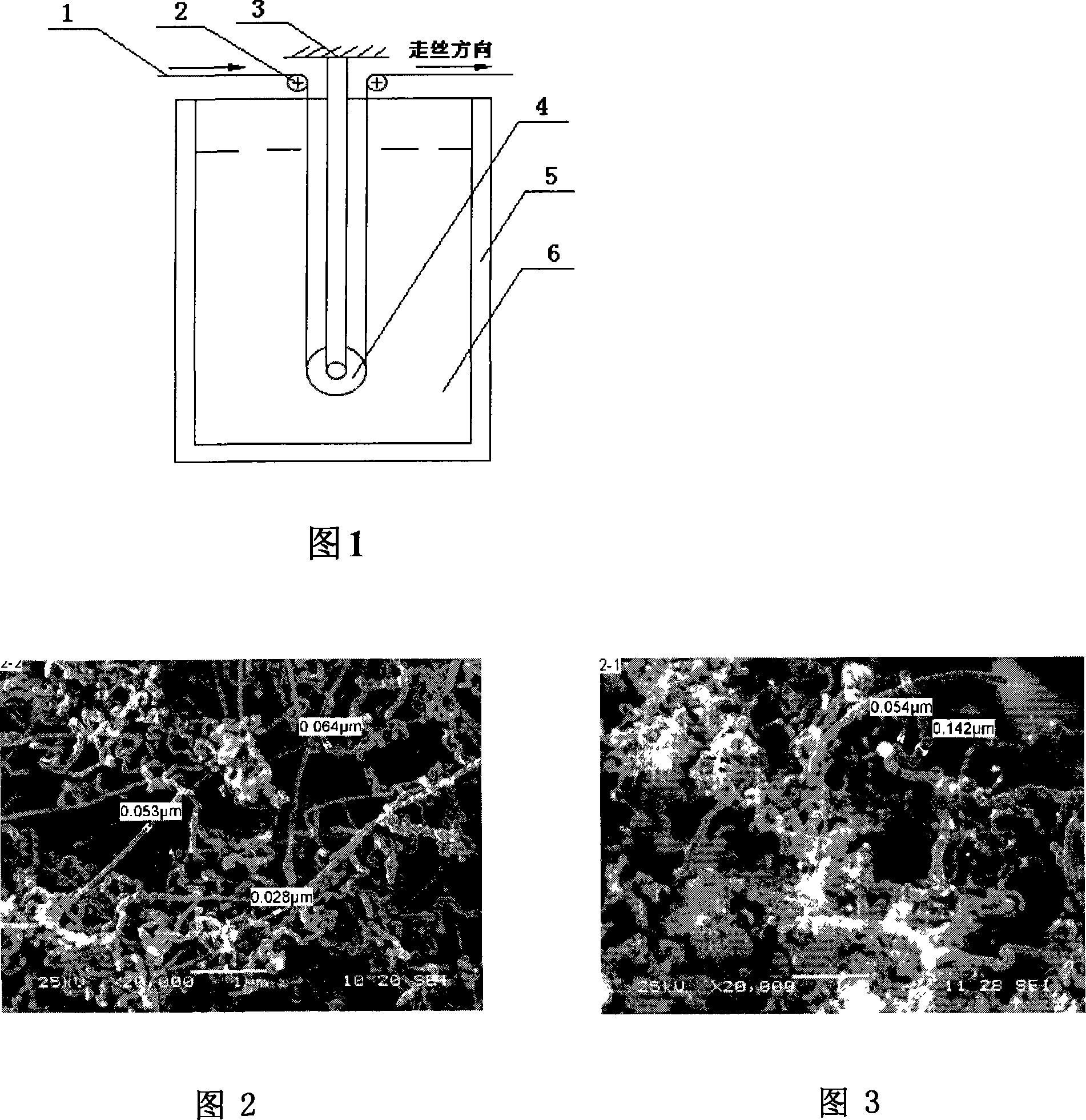 Method for preparing nano carbon fiber