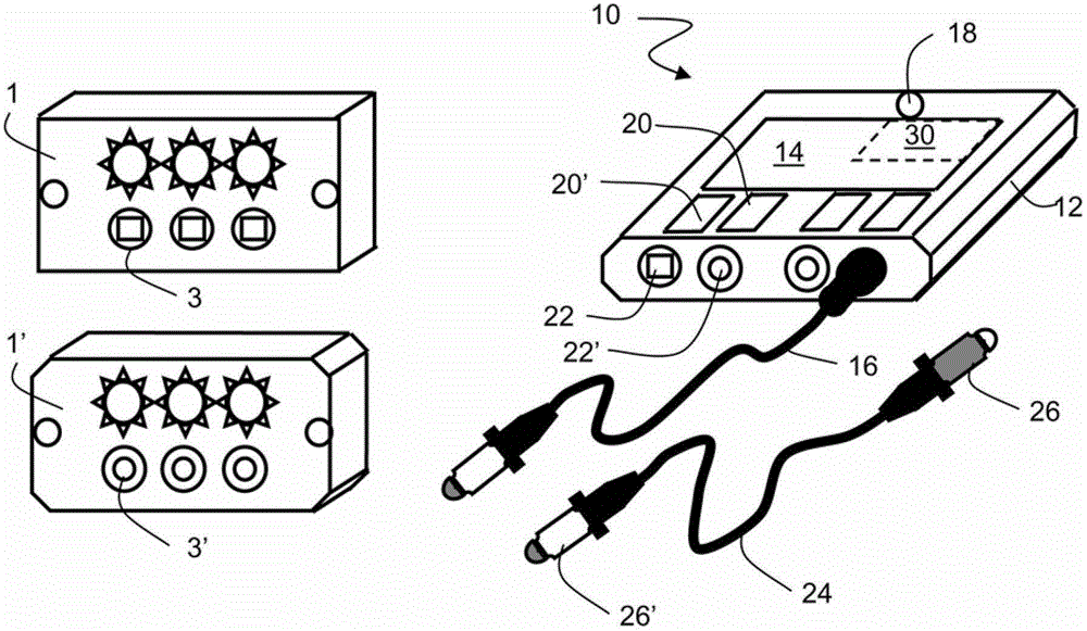 System powered phase comparison device