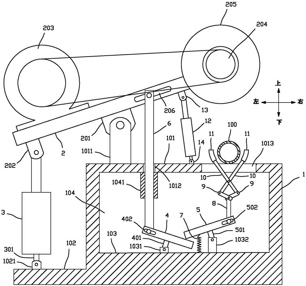 Pipe cutting device