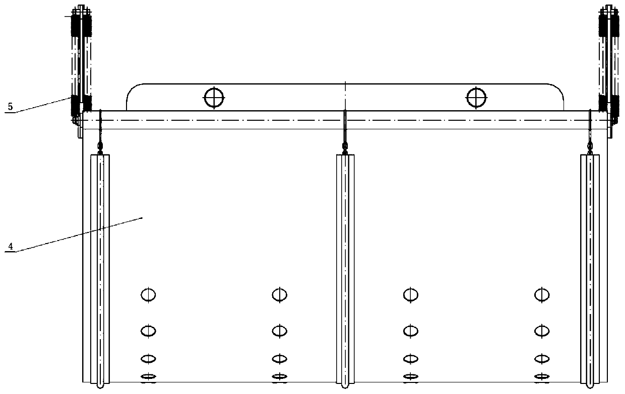 A sling for salvaging an underwater vehicle