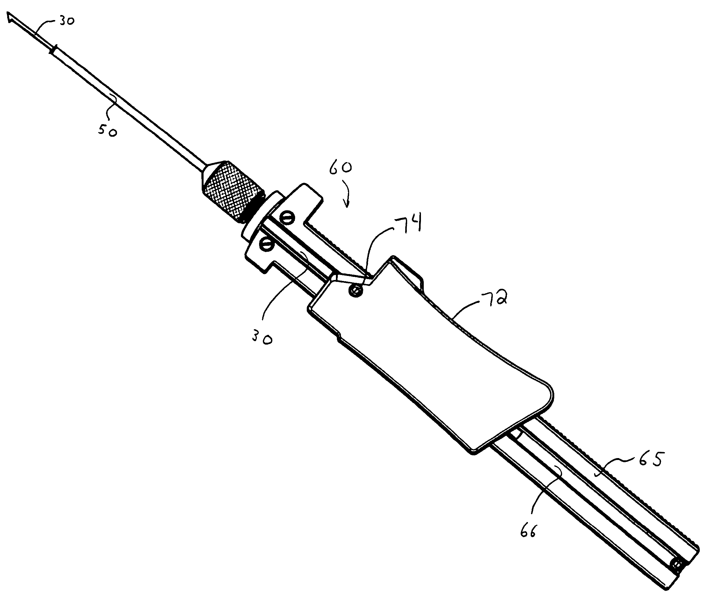 Surgical depth instrument