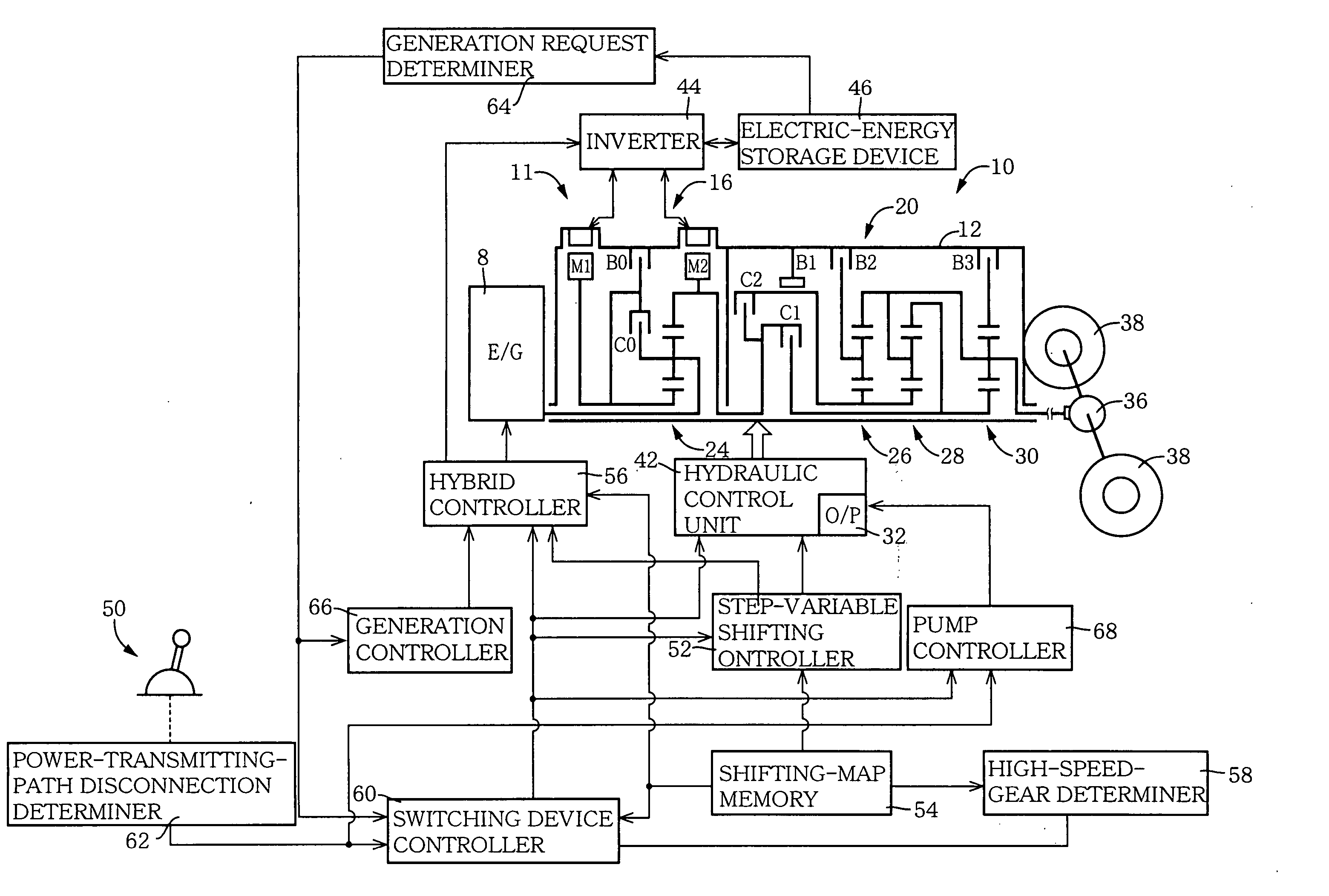 Control apparatus for controlling vehicle drive apparatus, and vehicle drive system including the control apparatus