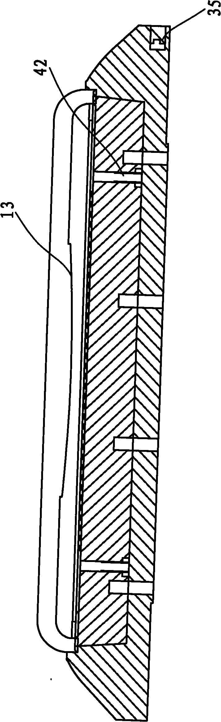 Embedded package structure of LED light source