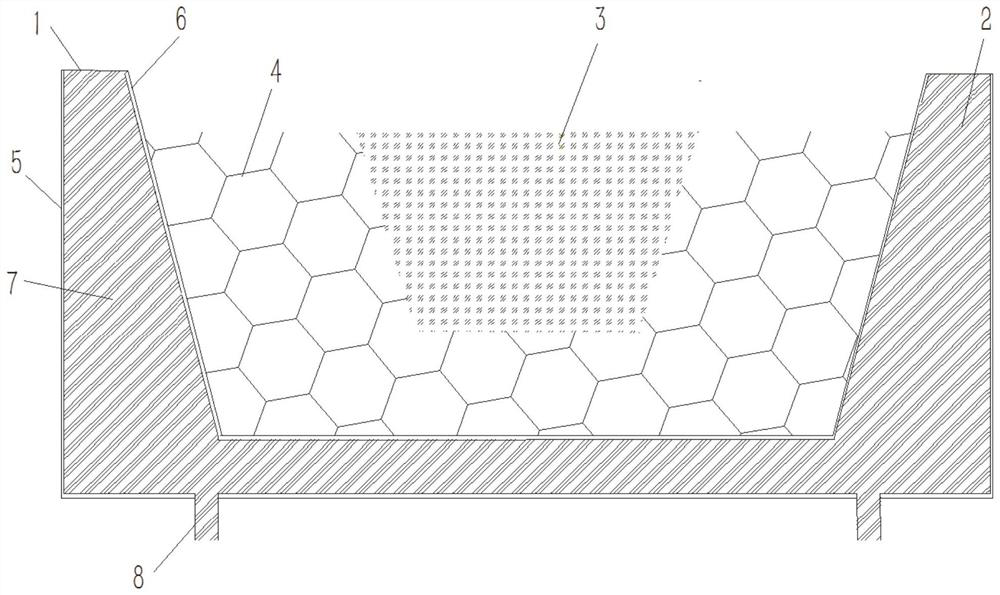 Sustained and controlled release water retention cultivation device and method for alkaline soil