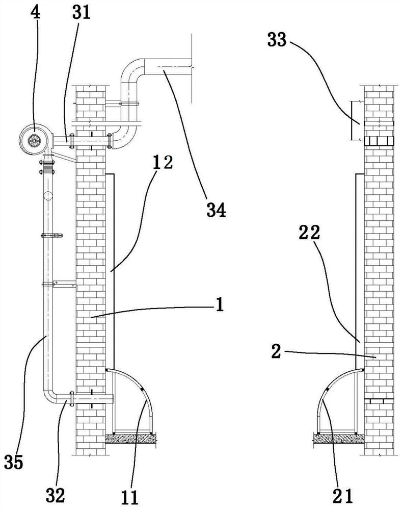 A Horizontal Circulation Granary Insect Killing System