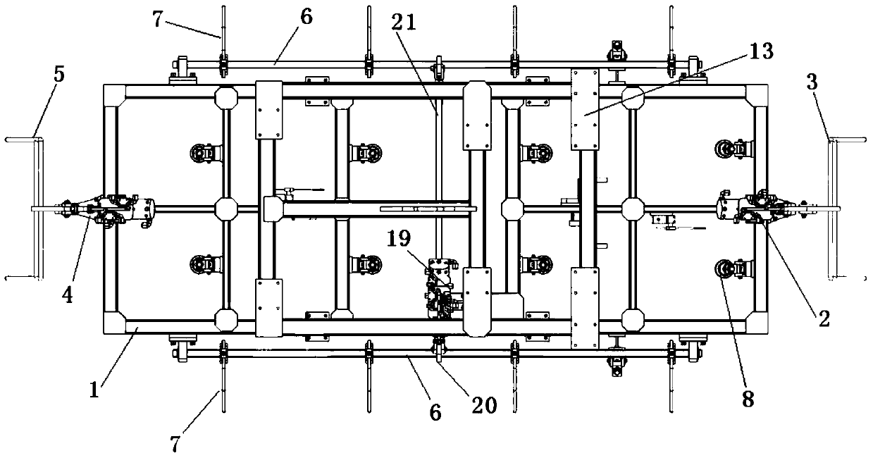 A flexible hanger for a car roof