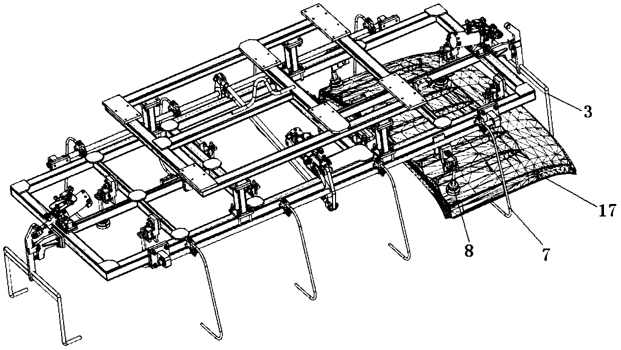 A flexible hanger for a car roof