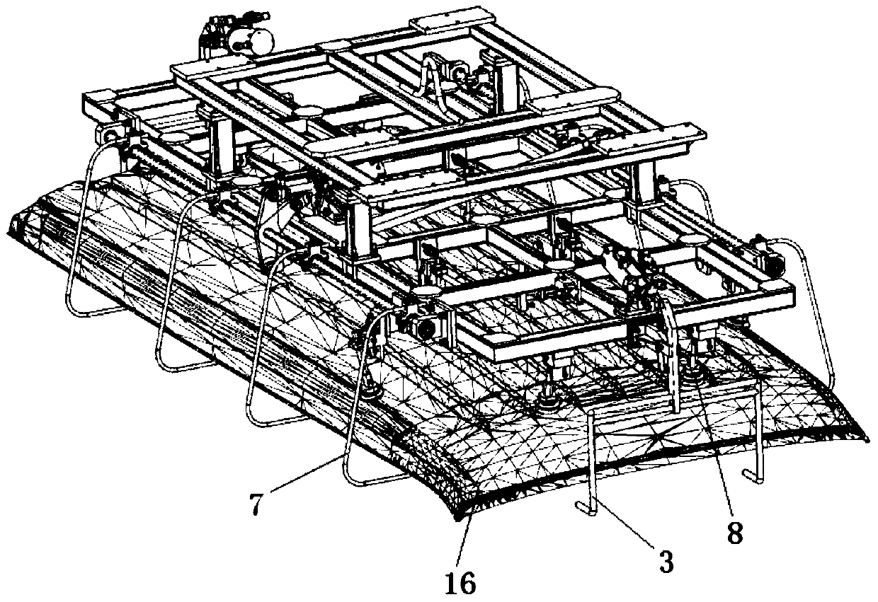 A flexible hanger for a car roof