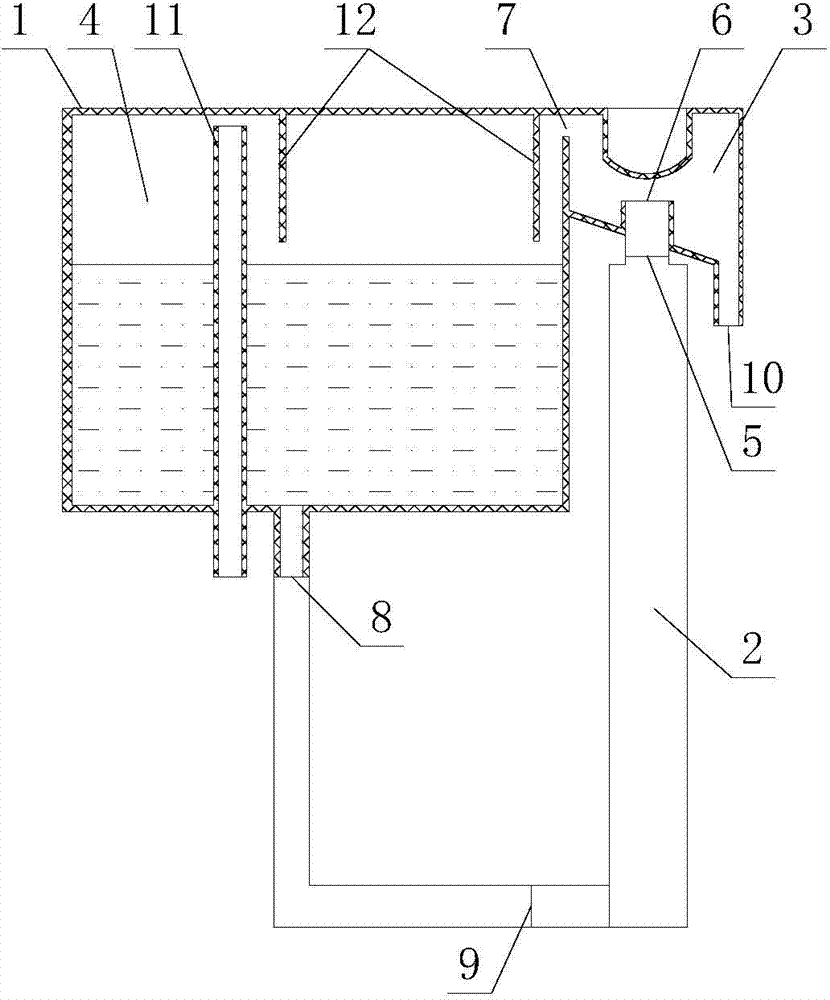 Waste heat recovery system of water dispenser