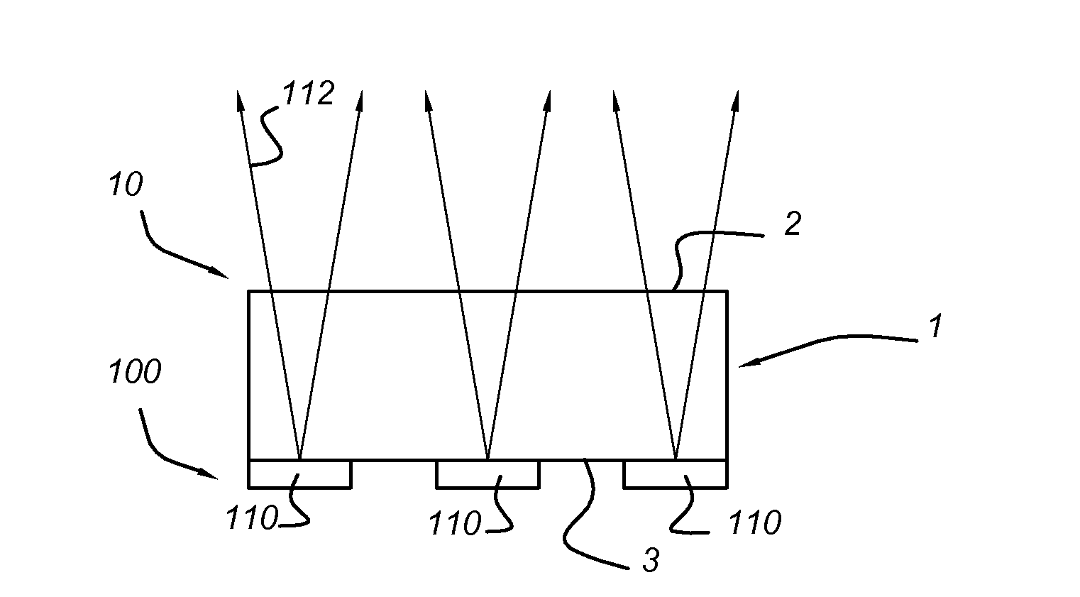 Carpet unit comprising optical sensor