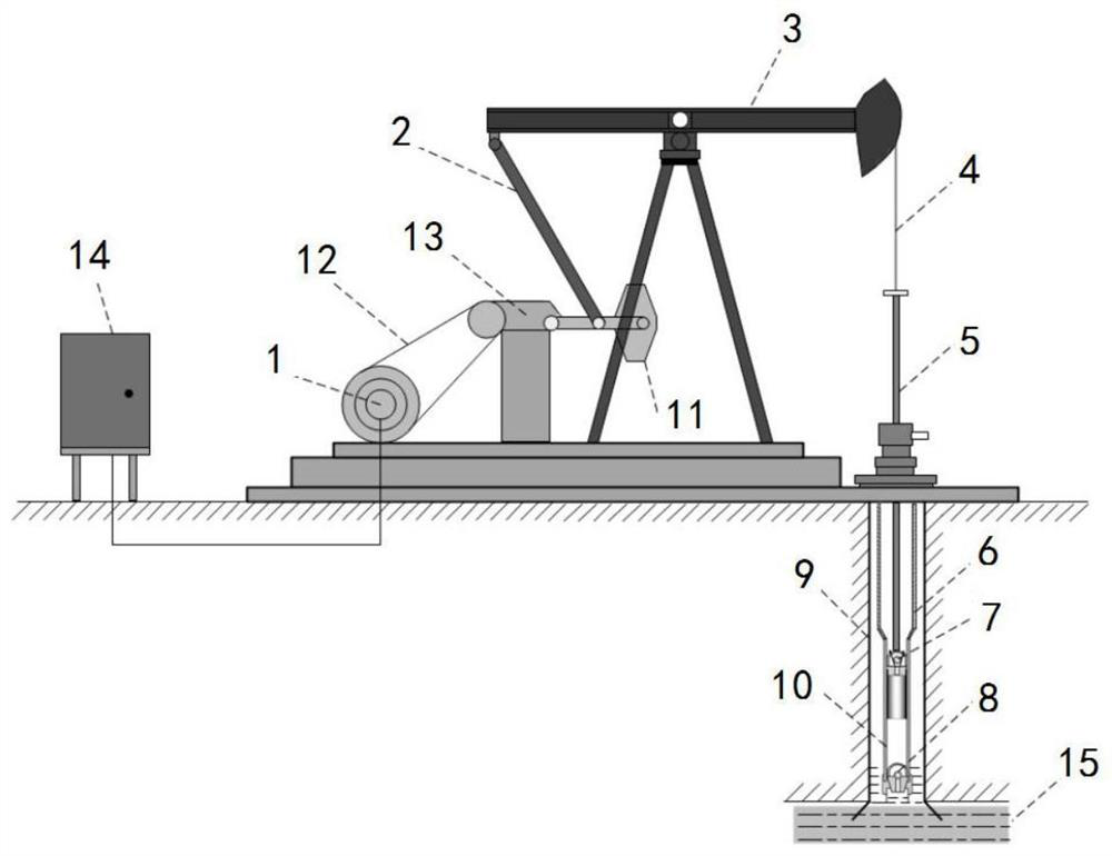 Monitoring method of abnormal working condition of pumping unit