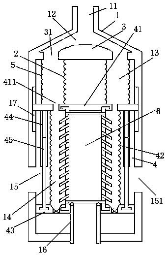 Bulkhead air-purifying respirator