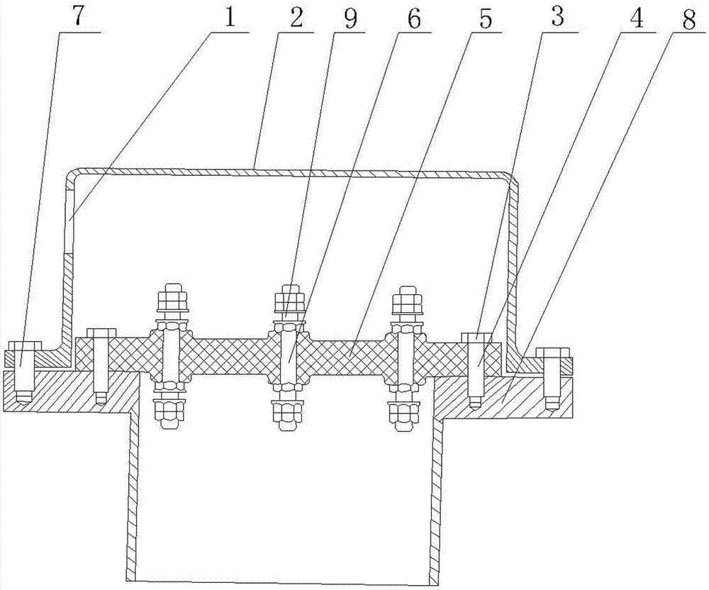 High-tenacity terminal board used for transformer and mutual inductor