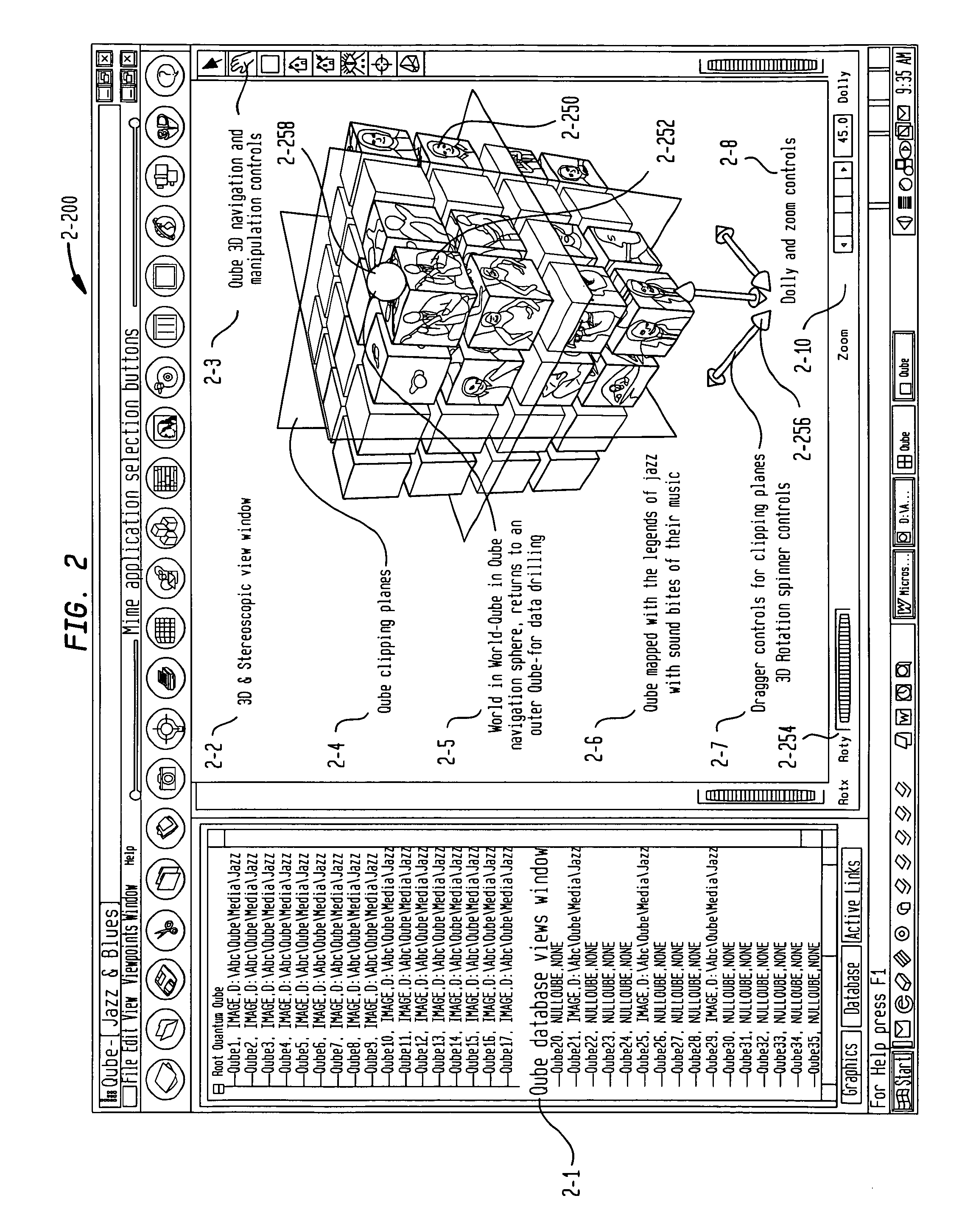 System and method for multi-dimensional organization, management, and manipulation of remote data