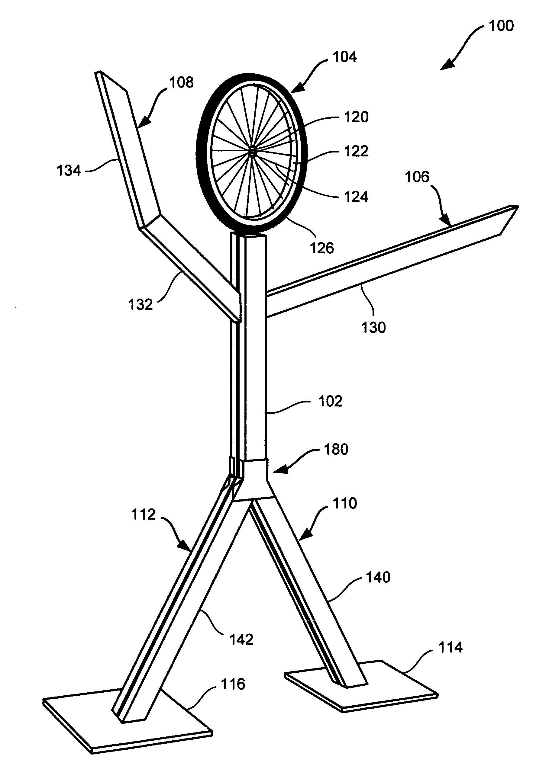 Structure for conveying information to an observer