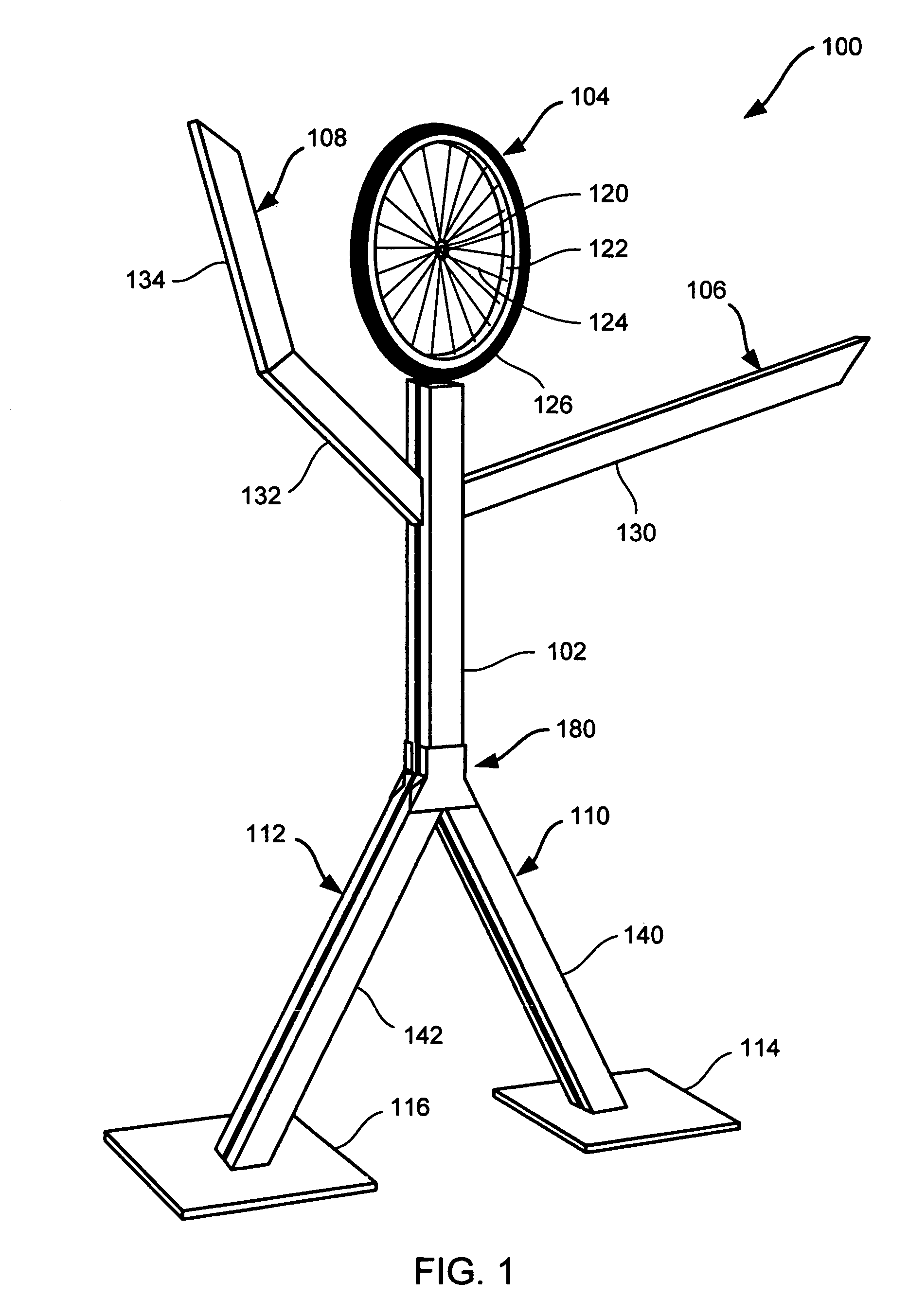 Structure for conveying information to an observer