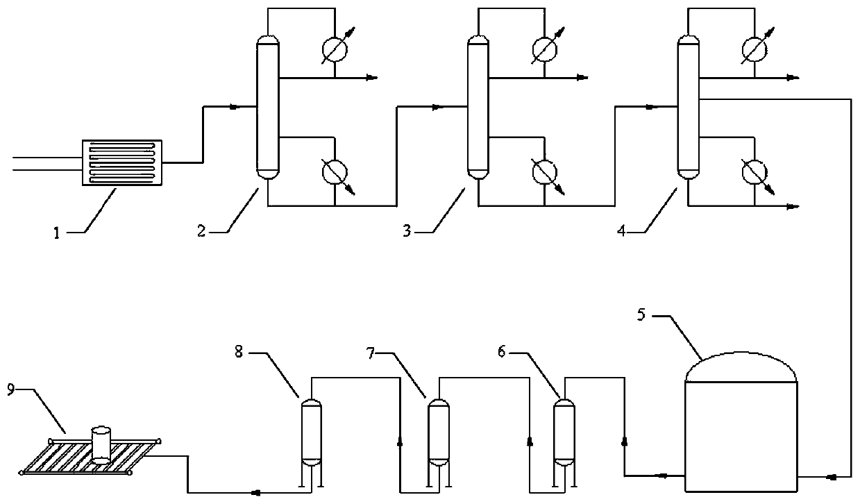 Method for reducing content and granularity of metal ions in N-methylpyrrolidone