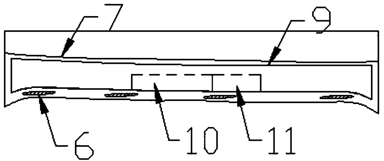 A tail light with alarm function