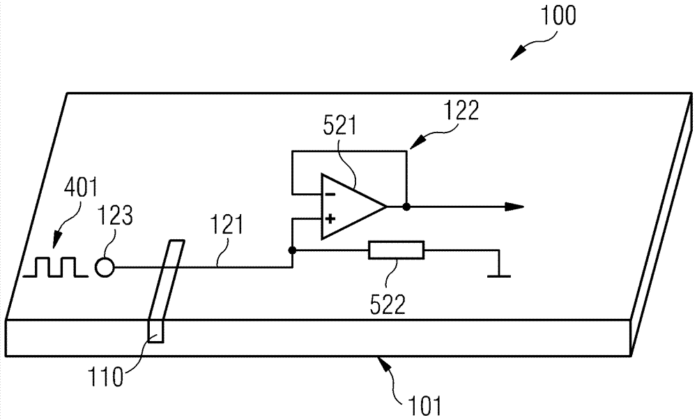 Semiconductor chip with fracture detection