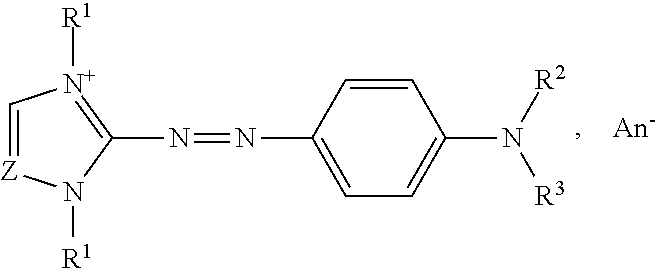 Compositions and methods for improving color deposit and durability of color in artificially colored hair