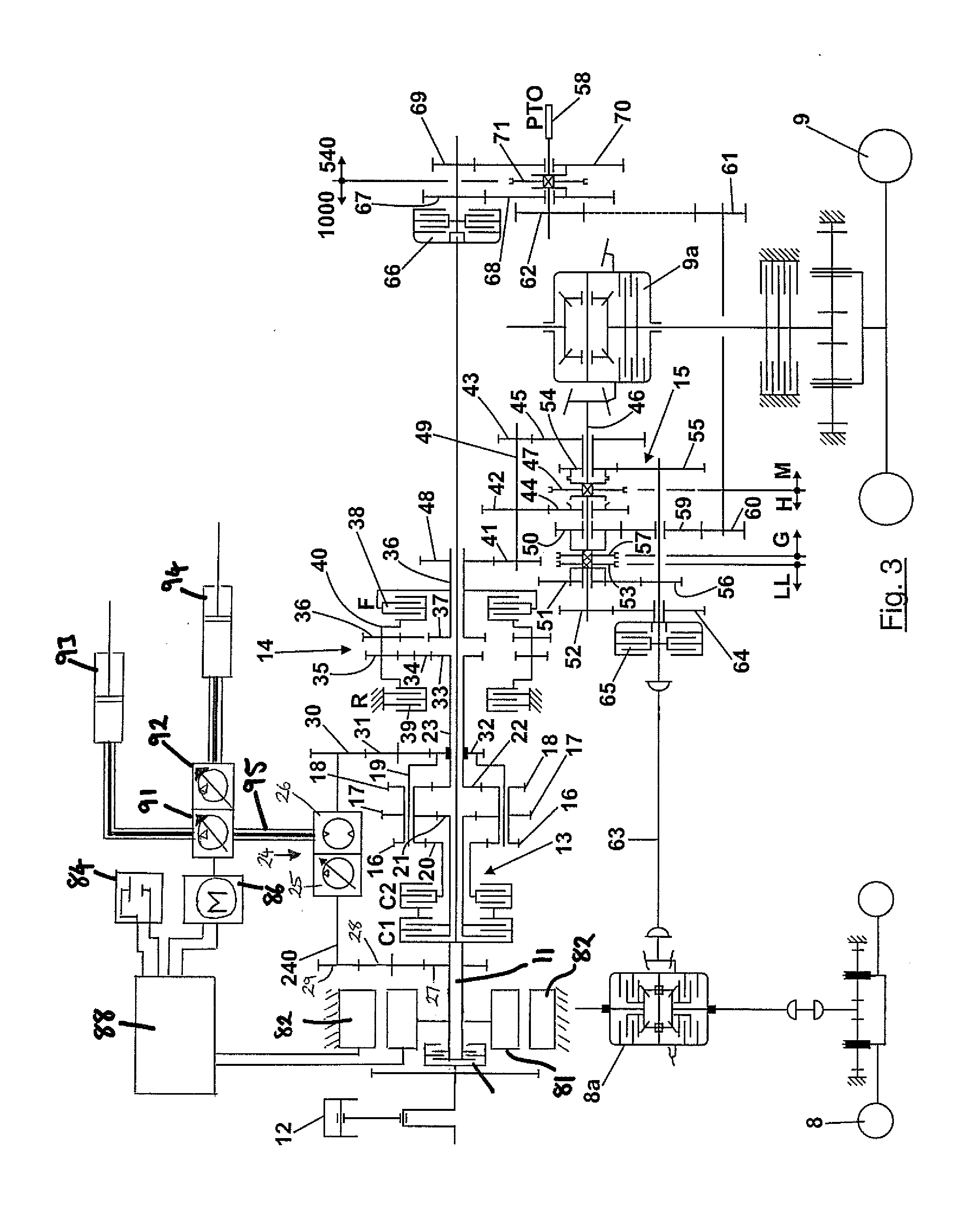 Utility vehicle drive system