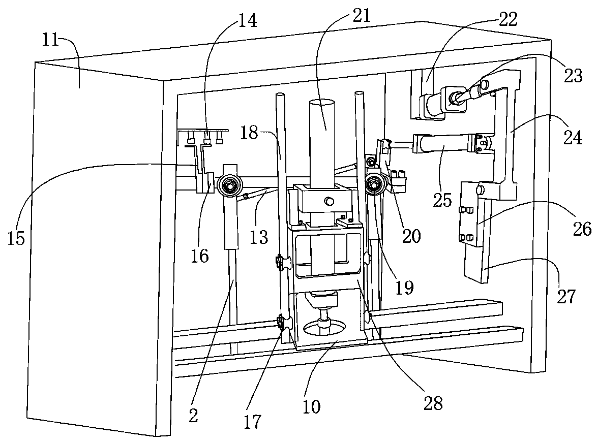 Method for packaging finished butadiene styrene rubber product pieces through packaging bags