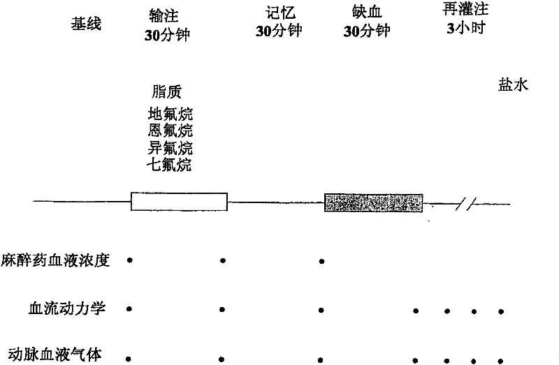 Use of formulations containing halogenated volatile anesthetics for the preparation of formulations for the treatment of patients whose tissues have ischemic events by parenteral administration