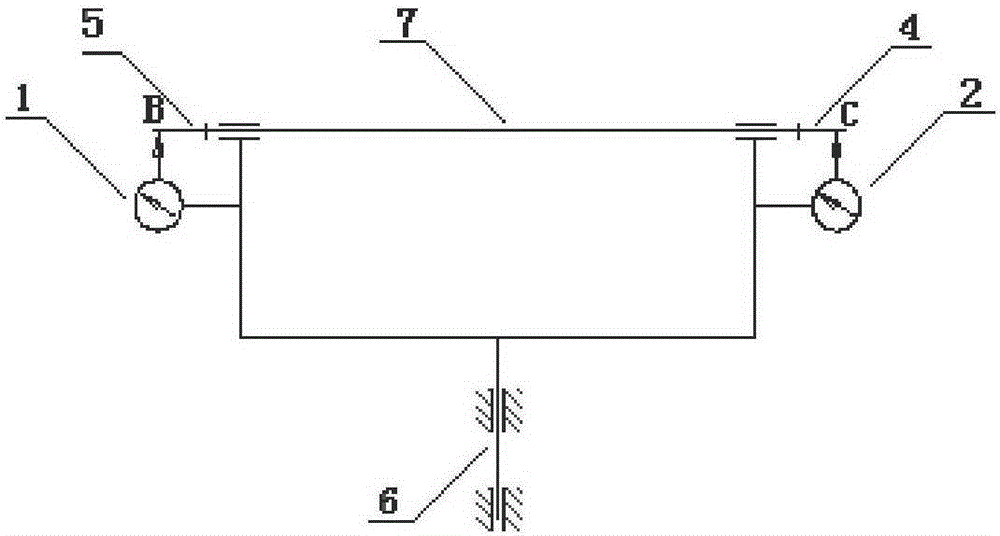 Method and device for detecting verticality of rotating shaft